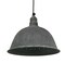 Metal Colander Pendant Light in Weathered Zinc 12 Inches Diameter